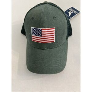 Southern Fried Cotton Ranger‎ Hat American Flag Green